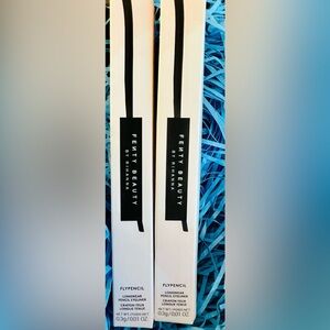 NIB Fenty Beauty Flypencil Longwear Pencil Eyeliners-Cuz I’m Black&Bachelor Pad